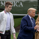Image for article titled President Trump Simply Loves His Tall Son, His 'Beautiful Barron'